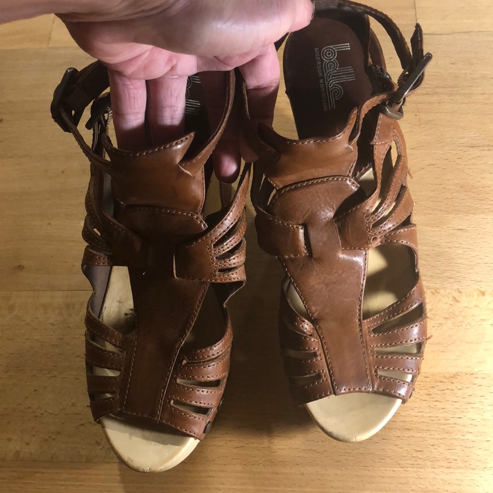 Belle Sigerson Morrison Wood Wedge